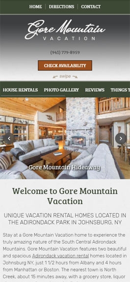 Gore Mountain Vacation 
